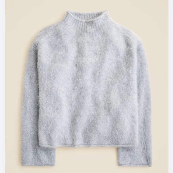 J.Crew Brushed Cashmere 2025 Rollneck Sweater size XL NWT - Picture 3 of 15